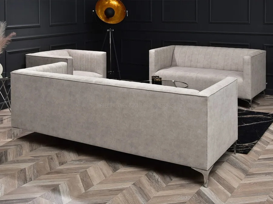 Sofa 3-osobowa RONI - piaskowy