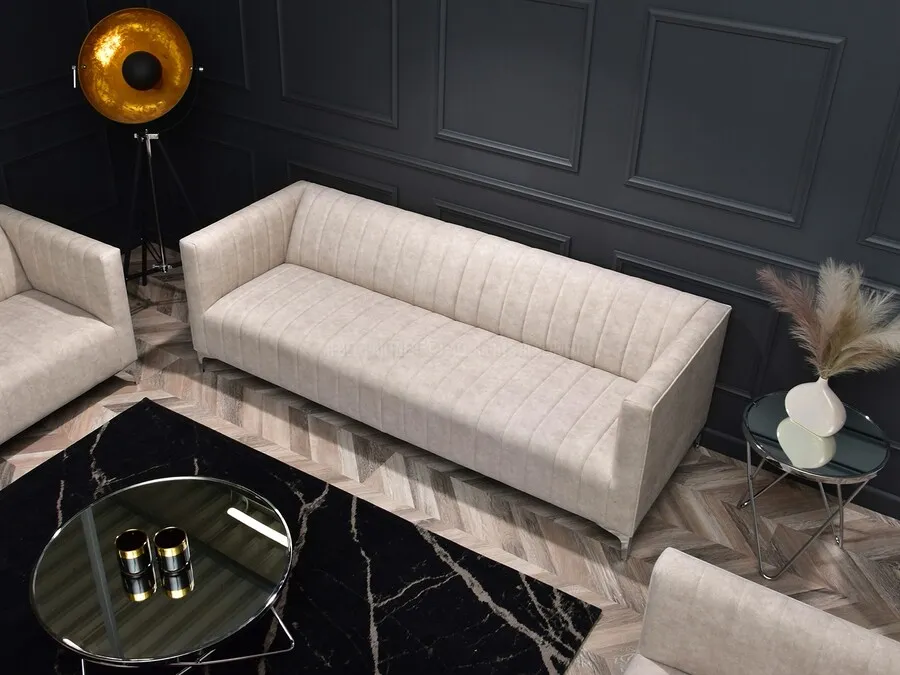 Sofa 3-osobowa RONI - piaskowy