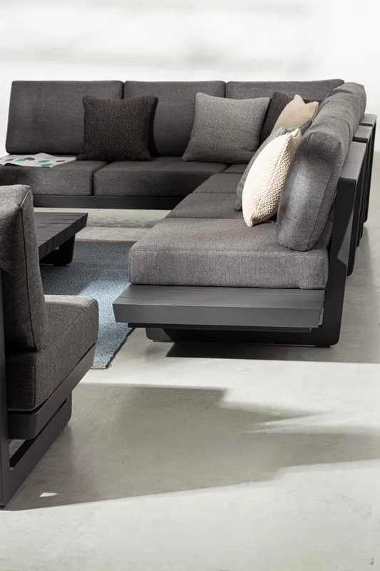Sofa ogrodowa INFINITY - grafitowy