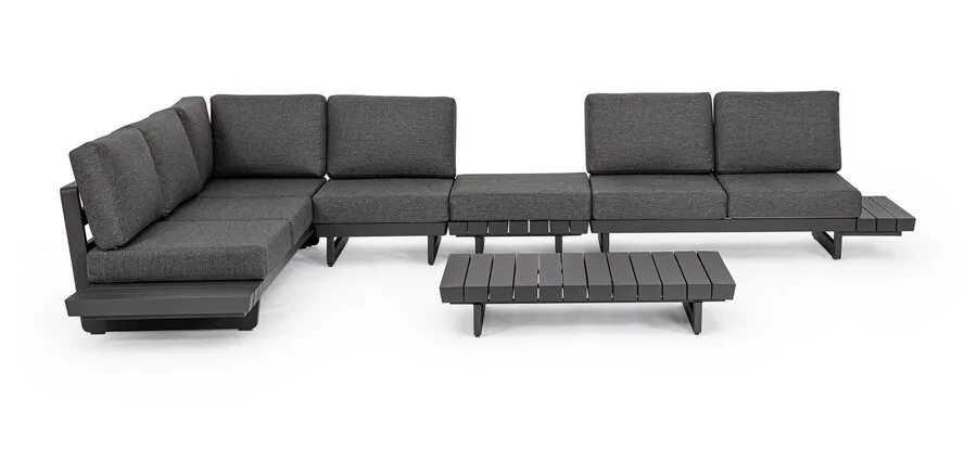 Sofa ogrodowa INFINITY - grafitowy