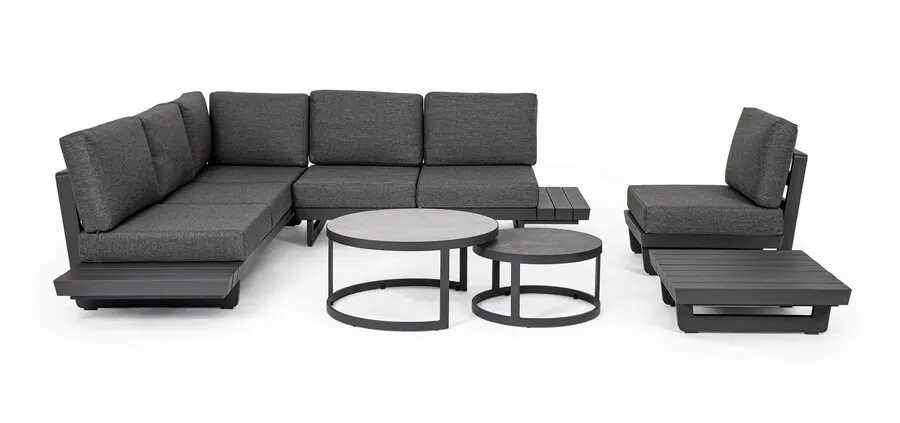 Sofa ogrodowa INFINITY - grafitowy