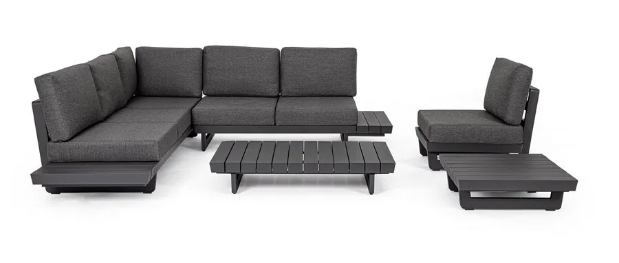 Sofa ogrodowa INFINITY - grafitowy