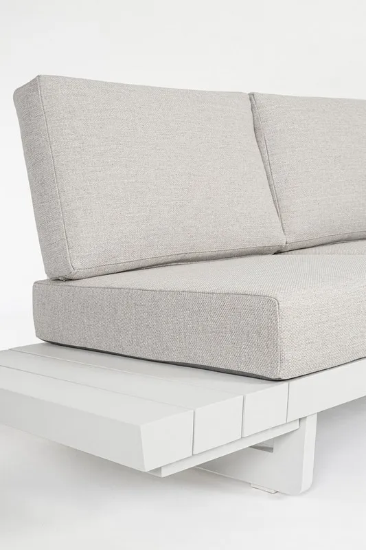 Sofa ogrodowa INFINITY - kremowy/biały