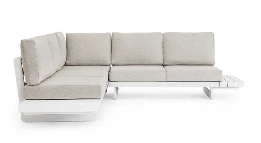 Sofa ogrodowa INFINITY - kremowy/biały