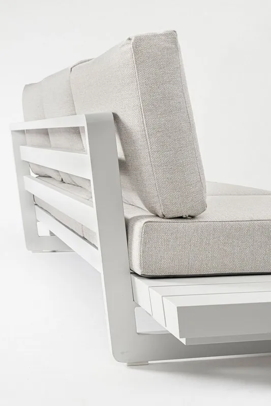 Sofa ogrodowa INFINITY - kremowy/biały