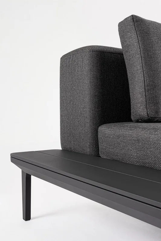 Sofa ogrodowa MATRIX - grafitowy