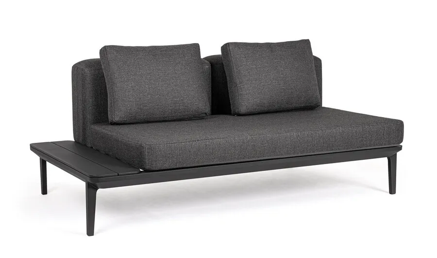 Sofa ogrodowa MATRIX - grafitowy