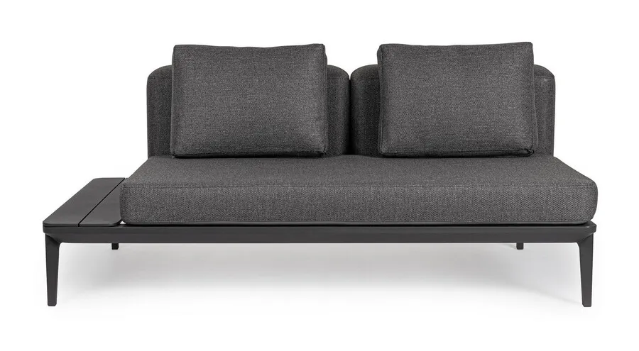 Sofa ogrodowa MATRIX - grafitowy