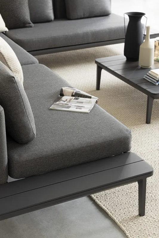 Sofa ogrodowa MATRIX - grafitowy