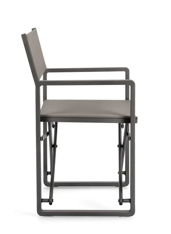 Krzesło ogrodowe KONNOR CHARCOAL
