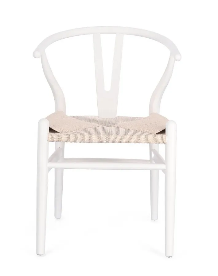 Krzesło drewniane ARTAS WHITE