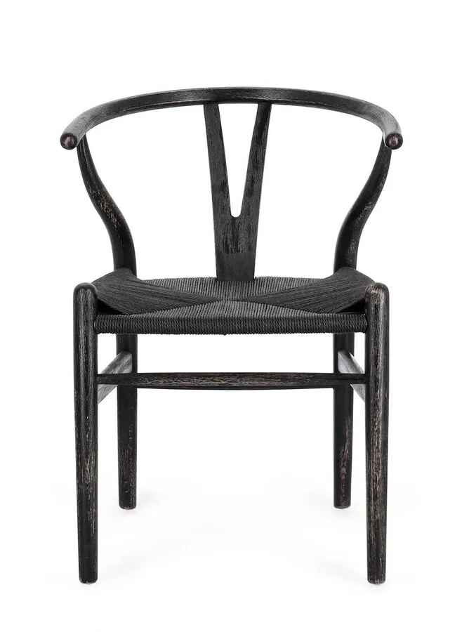 Krzesło drewniane ARTEMIA BLACK
