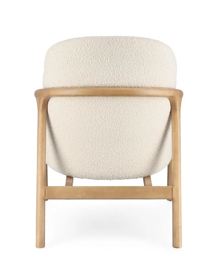 Fotel ELAIDE PURE - kremowy