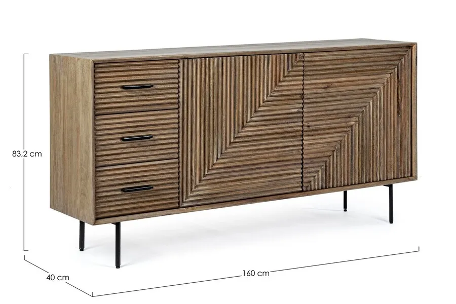 Komoda DARSEY 2DO 3DR - mango