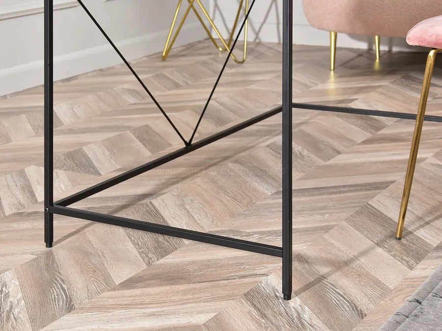 Biurko minimalistyczne UNIF - czarny