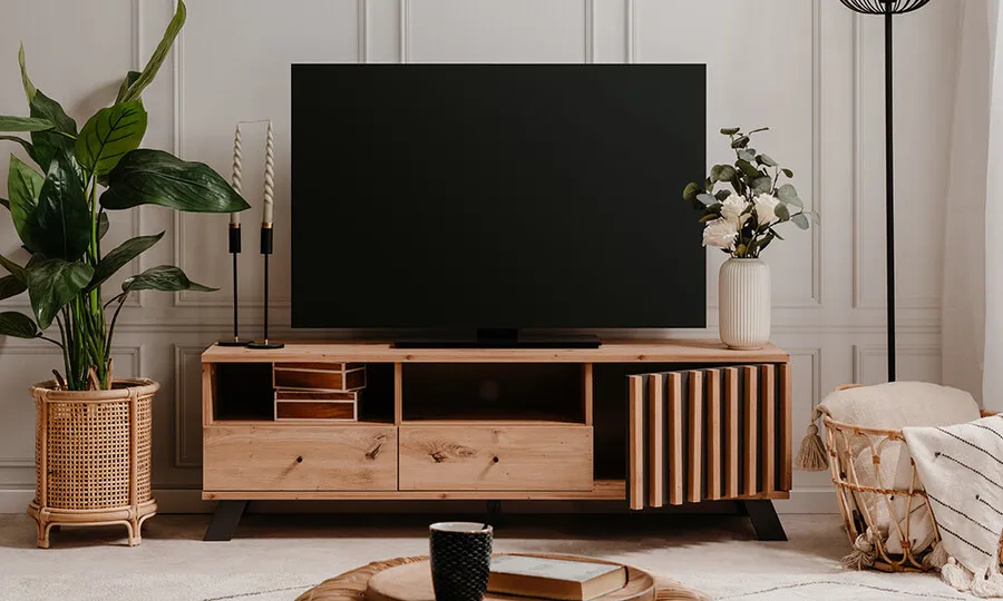 Szafka RTV MEDAN - dąb artisan