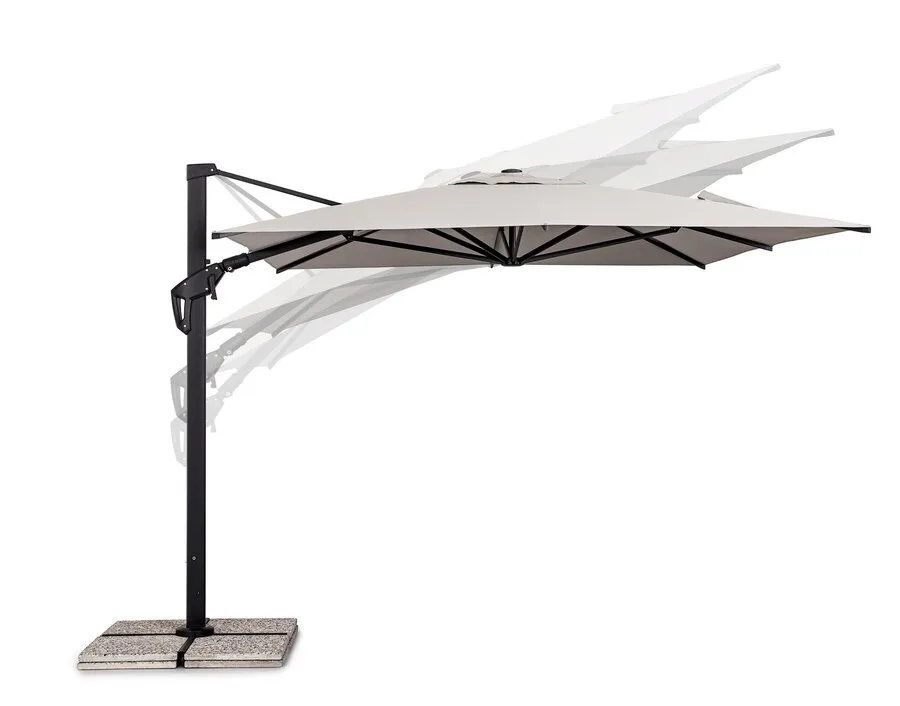 Parasol ogrodowy ARIES NATURAL 3x4