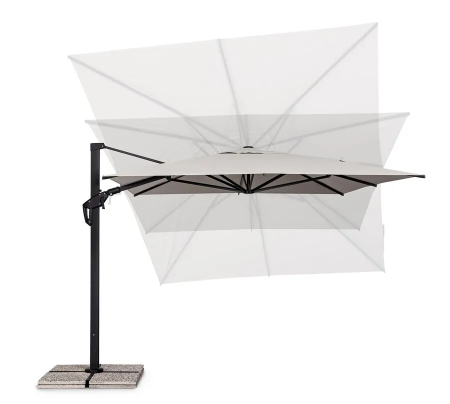 Parasol ogrodowy ARIES NATURAL 3x4