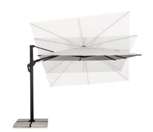 Parasol ogrodowy ARIES NATURAL 3x3