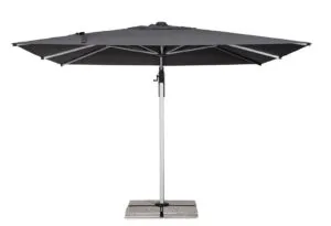 Parasol ogrodowy ARIES GREY 3x3