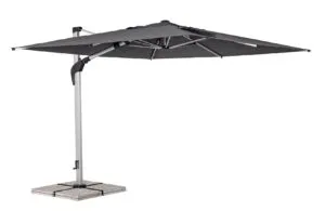 Parasol ogrodowy ARIES GREY 3x3