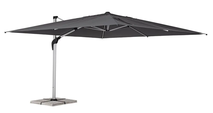 Parasol ogrodowy ARIES GREY 4x4