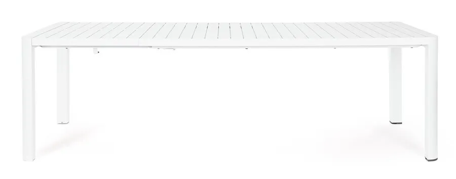 Stół rozkładany KIPLIN WHITE 180-240x100 - biały
