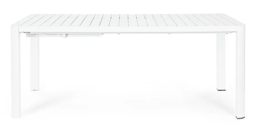 Stół rozkładany KIPLIN WHITE 180-240x100 - biały