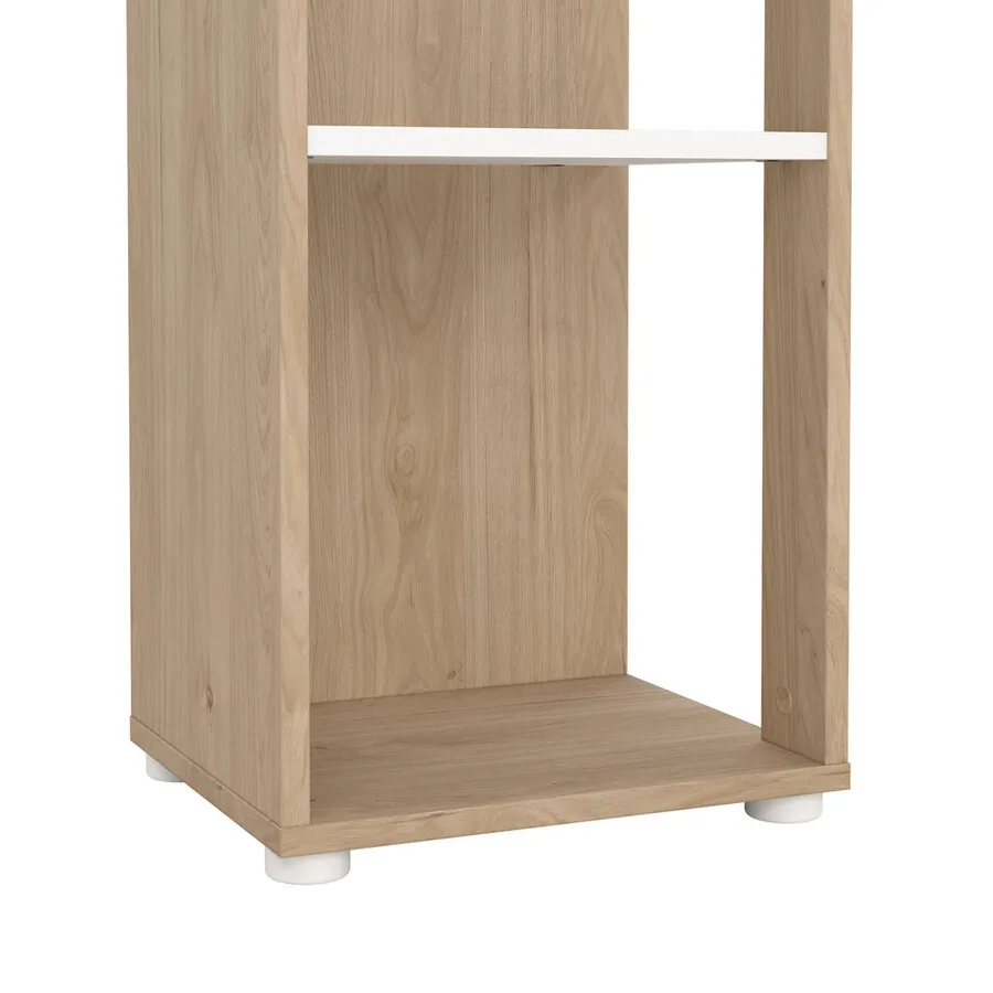 Regał SIGN 40 cm - jackson hickory/biały mat