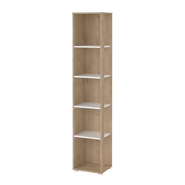 Regał SIGN 40 cm - jackson hickory/biały mat