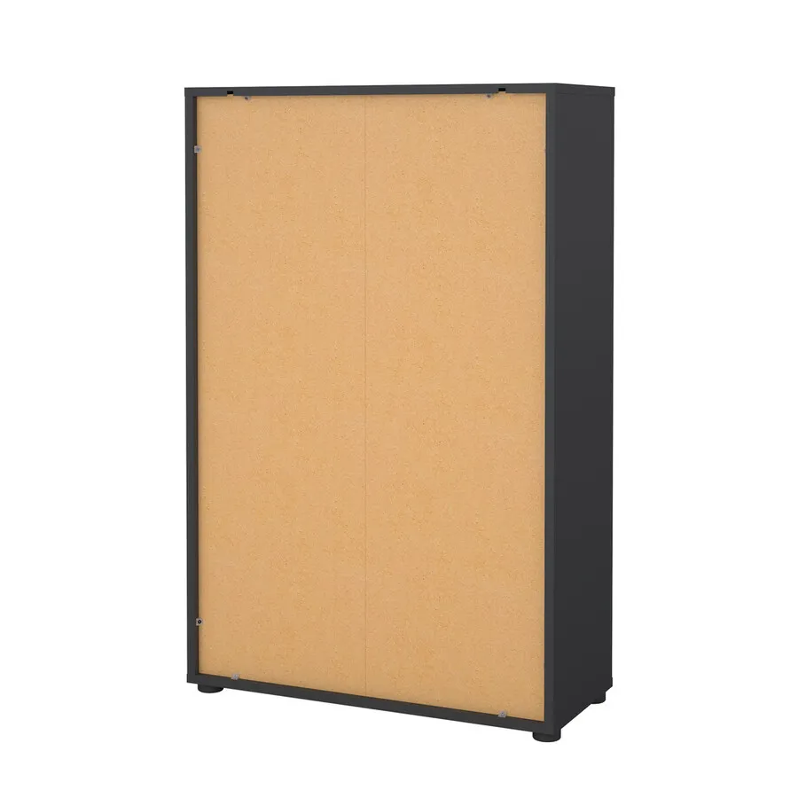 Regał niski SIGN 80 cm - szary mat