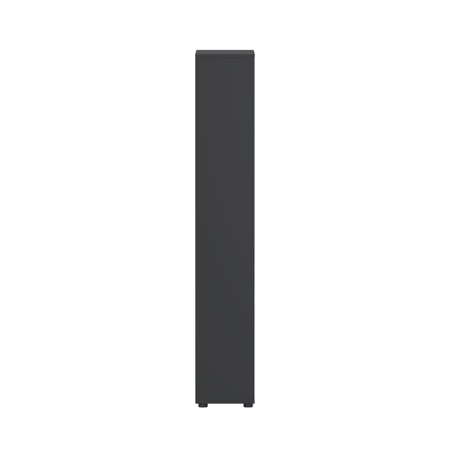 Regał zamknięty SIGN 80 cm - szary mat/jackson hickory