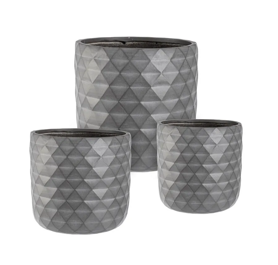 Zestaw 3 donic PYRAMID ROUND - antracyt