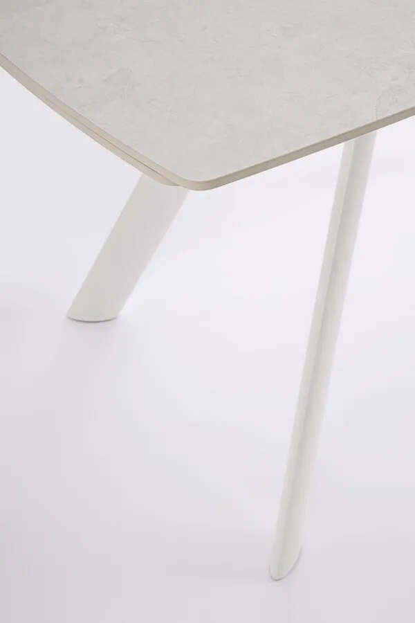 Stół rozkładany RAILI 119.5-180x85 - biały