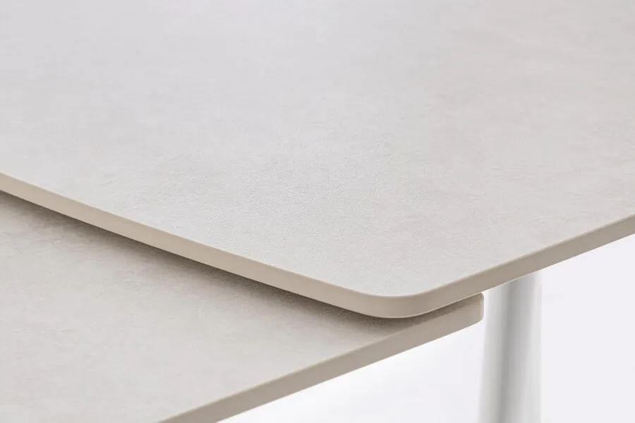 Stół rozkładany RAILI 119.5-180x85 - biały