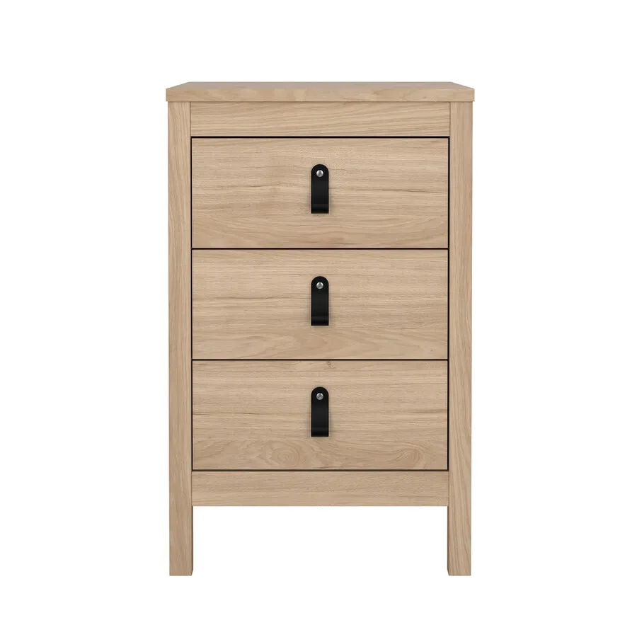 Szafka nocna MADRID 3 szuflady - jackson hickory