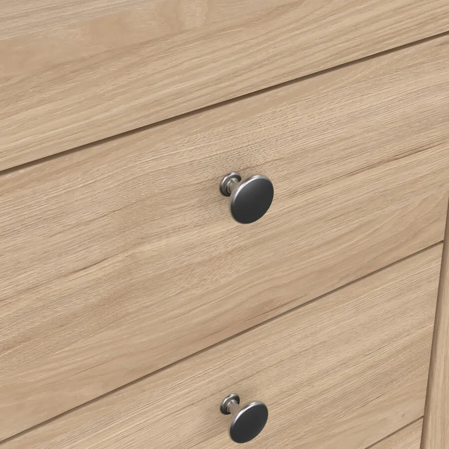 Szafka nocna MADRID 3 szuflady - jackson hickory