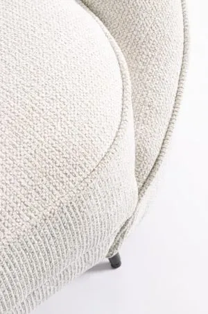 Sofa 3-osobowa COSTANCE WHITE - biały