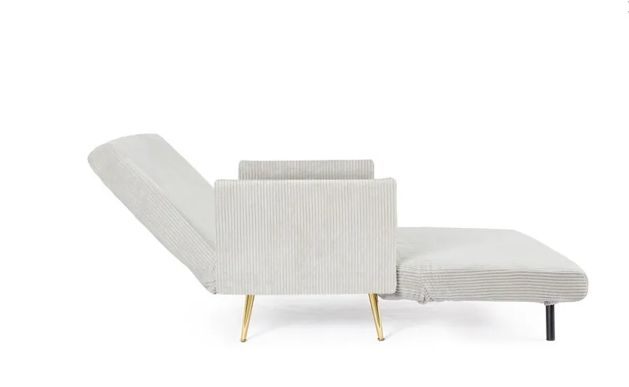 Sofa rozkładana 2-osobowa CHICAGO - szary