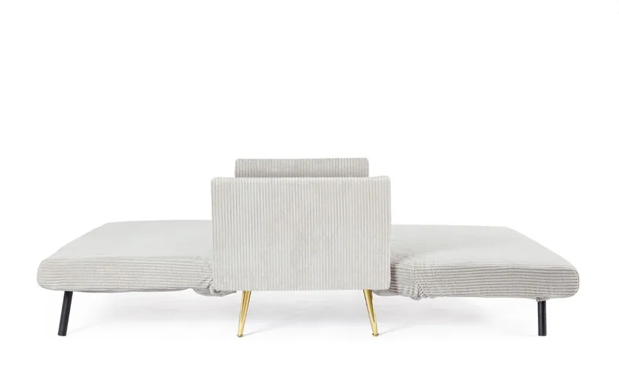 Sofa rozkładana 2-osobowa CHICAGO - szary