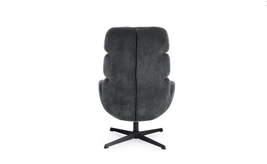 Fotel obrotowy VIOLANTE BLACK - czarny