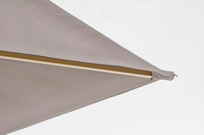 Parasol ogrodowy ECLIPSE 3x3 - brązowy