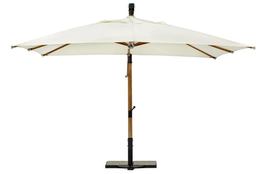 Parasol ogrodowy CAPUA NEW 3x4 - naturalny