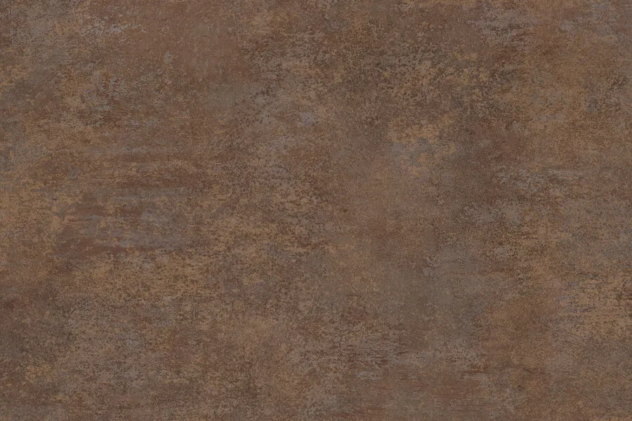 Wycinek płyty w formacie 900 x 600 mm Obrzeże ABS F302 ST87 Ferro brązowy 23 x 2 mm EGGER