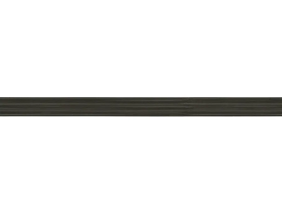 Wycinek płyty w formacie 2800 x 1300 mm Obrzeże PMMA F8980 LI Linea czarna 23 x 1 mm EGGER
