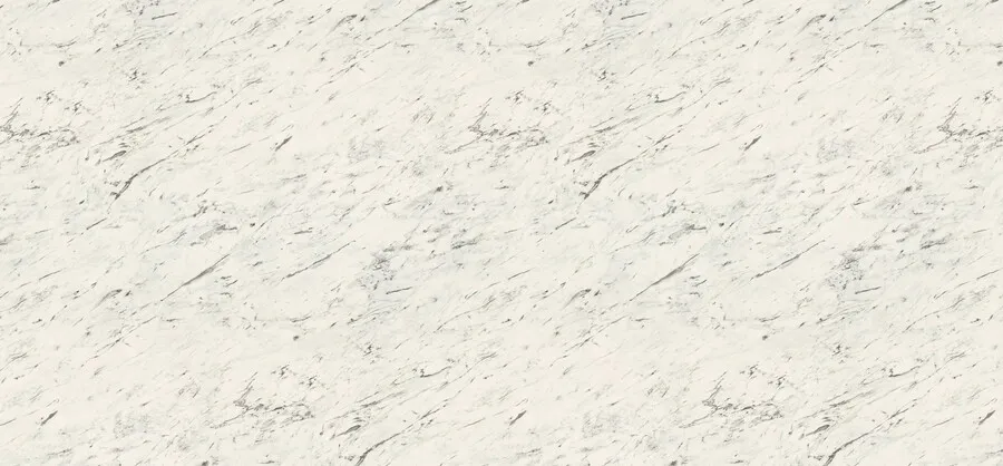 Wycinek płyty w formacie 2800 x 1300 mm Obrzeże ABS F204 ST9 Marmur Carrara biały 43 x 2 mm EGGER