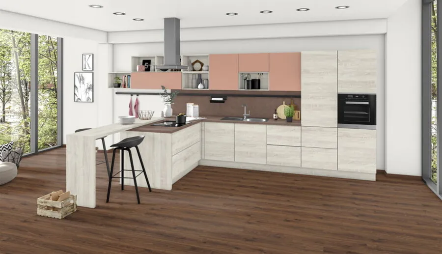 Zdjęcie pomieszczenia Obrzeże ABS F484 ST87 Granit lśniący rdzawy 43 x 1.5 mm EGGER