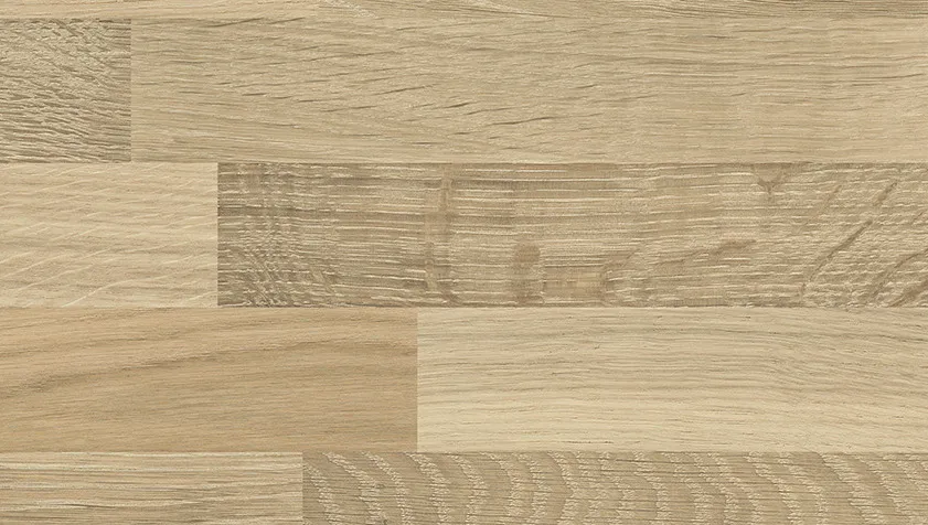 Wycinek płyty w formacie 297 x 168 mm Blat EGGER H193 ST12 Dąb Butcherblock 4100x600x38 mm