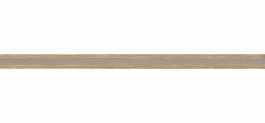 Wycinek płyty w formacie 2800 x 1300 mm Obrzeże PMMA H8903 C2 Trio Dąb Gladstone piaskowy-Alu 23 x 1.3 mm EGGER