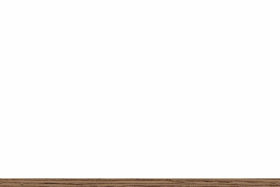 Wycinek płyty w formacie 900 x 600 mm Obrzeże PMMA F8924 C1 Duo Grigia Pietra czarna-dąb ciemny 23 x 1.3 mm EGGER